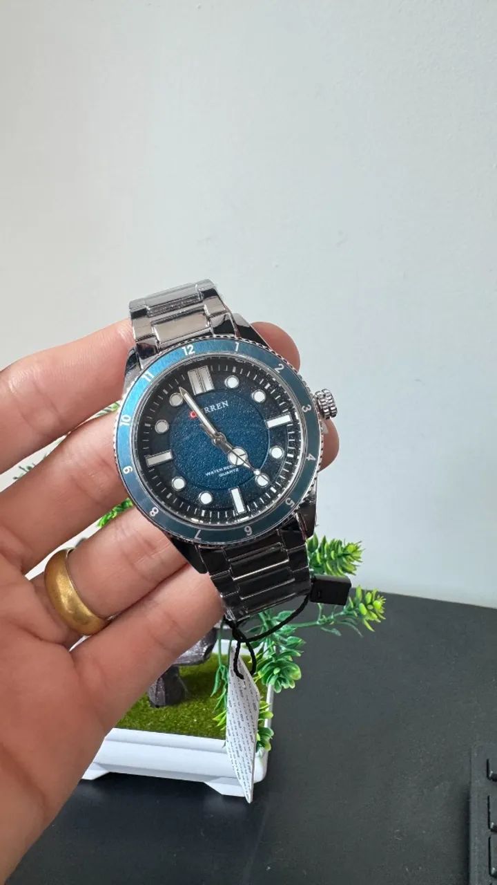 Relógio Masculino Quartzo Curren - NOVO | COM GARANTIA - Foto 5