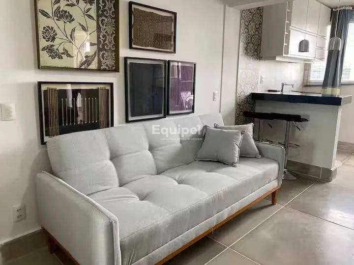 Apartamento mobiliado com 1 suíte, varanda e vaga no Luxemburgo - Foto 3
