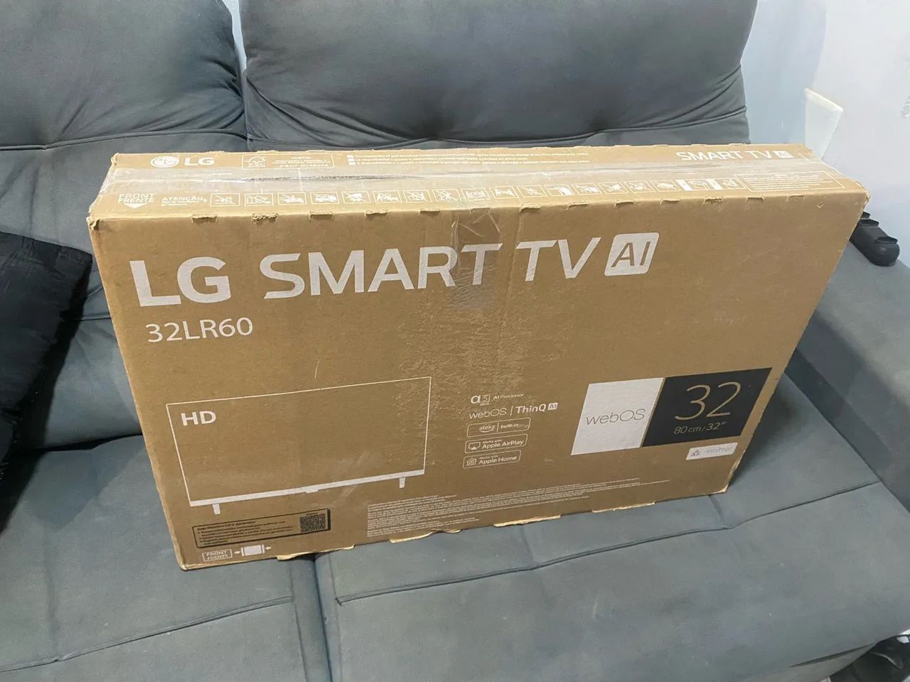 SMART TV LG 32 POLEGADAS NA CAIXA COM NOTA FISCAL