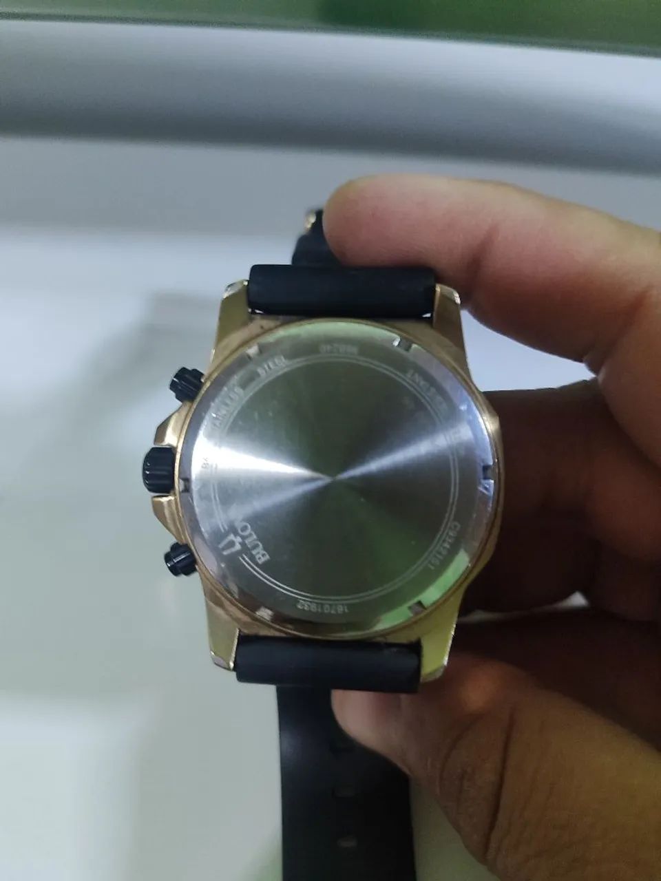 Relógio bulova marine Star dourado  - Foto 2