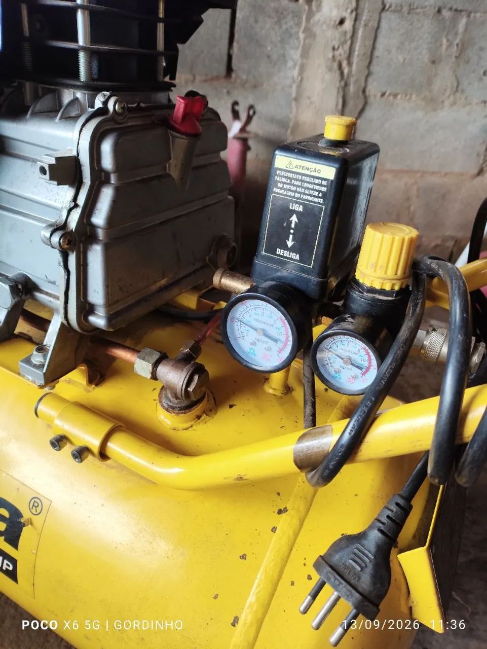 Vendo compressor com pouco uso  - Foto 4
