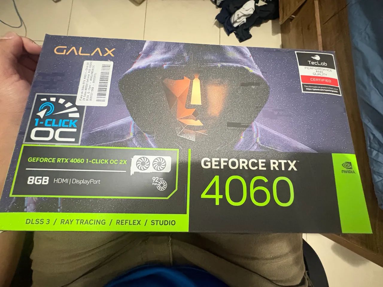 Placa de vídeo RTX galax 4060 8GB - Foto 2