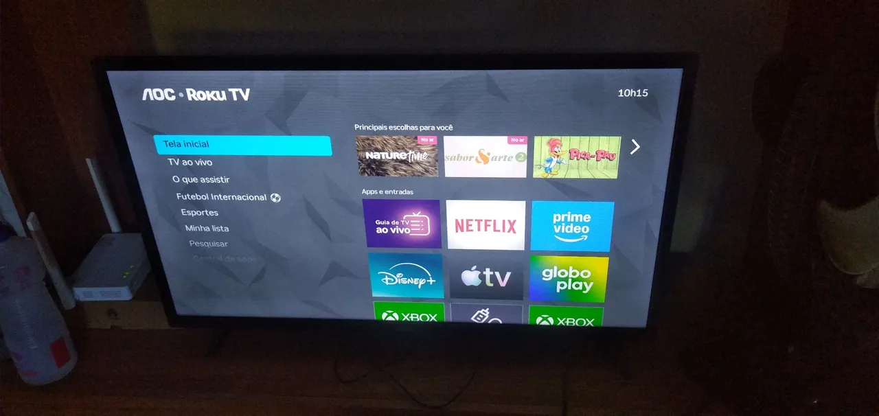 TV 42? Panasonic LCD + Fire Stick HD com comando Alexa - TVs