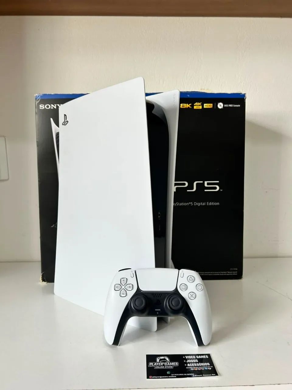Playstation 5 Com Caixa Completo! (Aceito Cartão)
