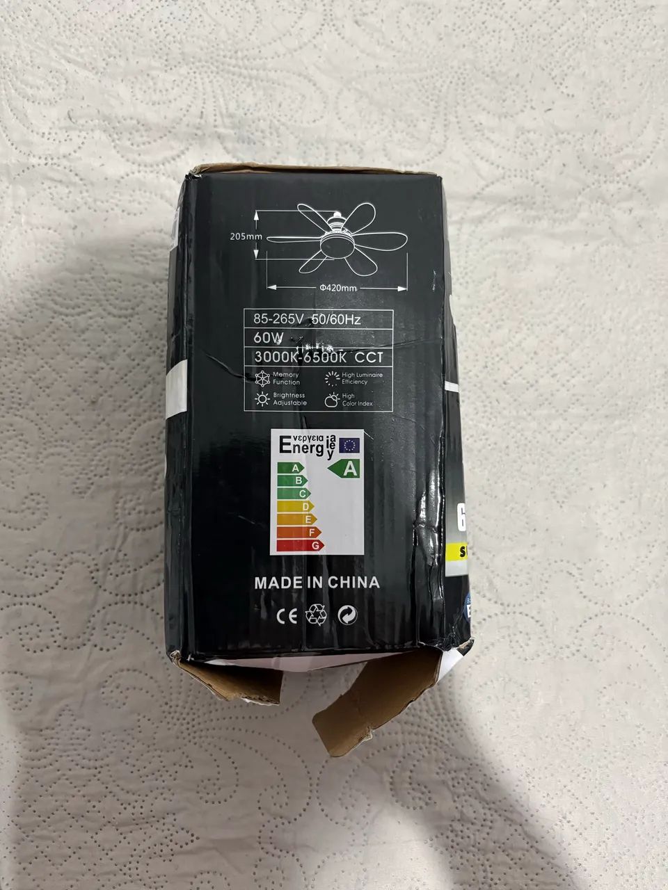 Ventilador de Teto com Lâmpada  - Foto 2