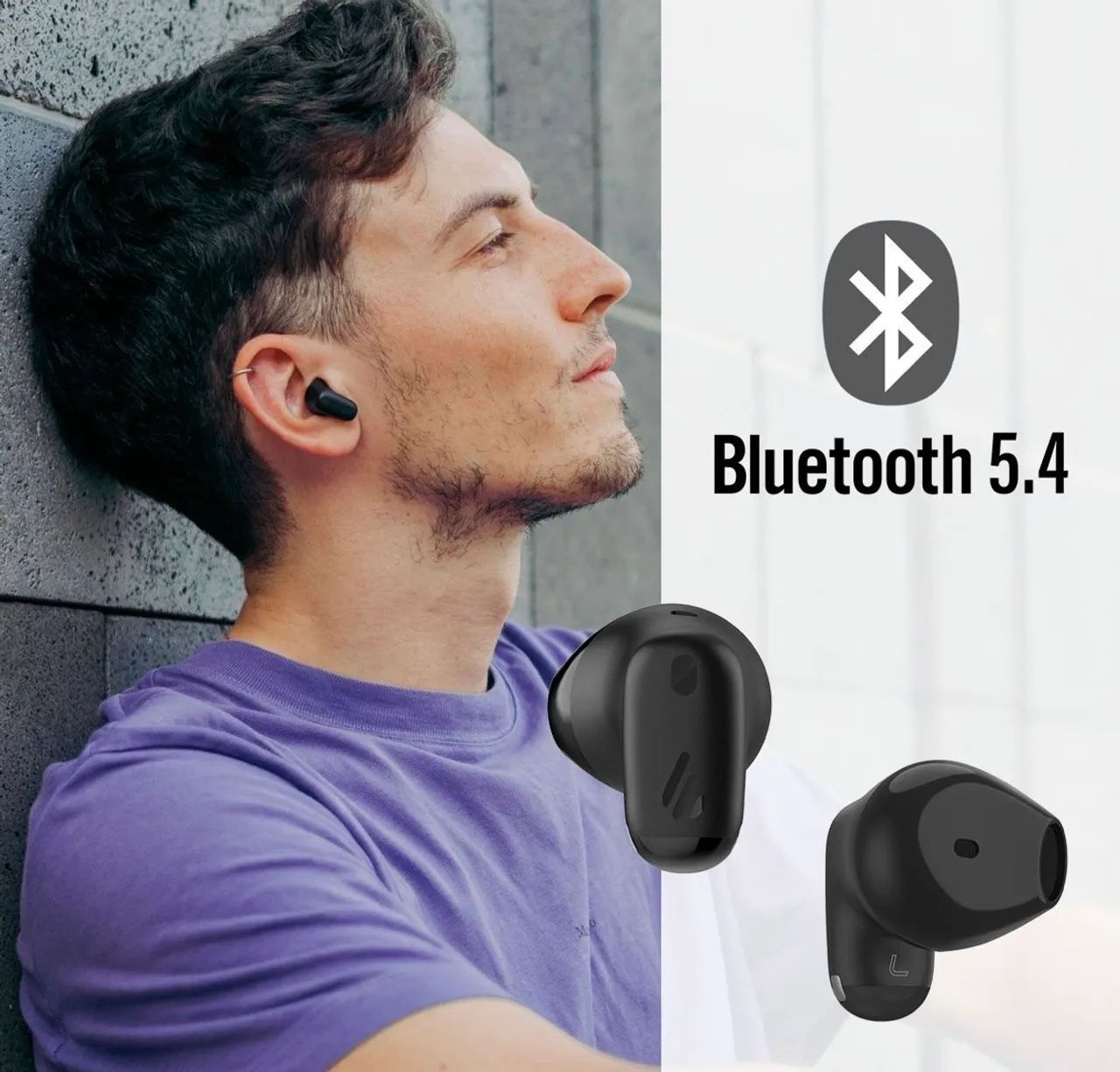 FONE TWS BLUETOOTH 5.4 EDIFIER X1 LITE PRETO - Foto 5