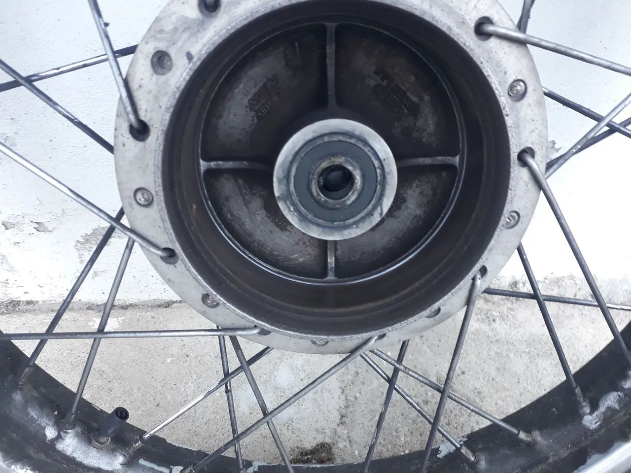 Roda traseira cg 150 usada - Foto 3