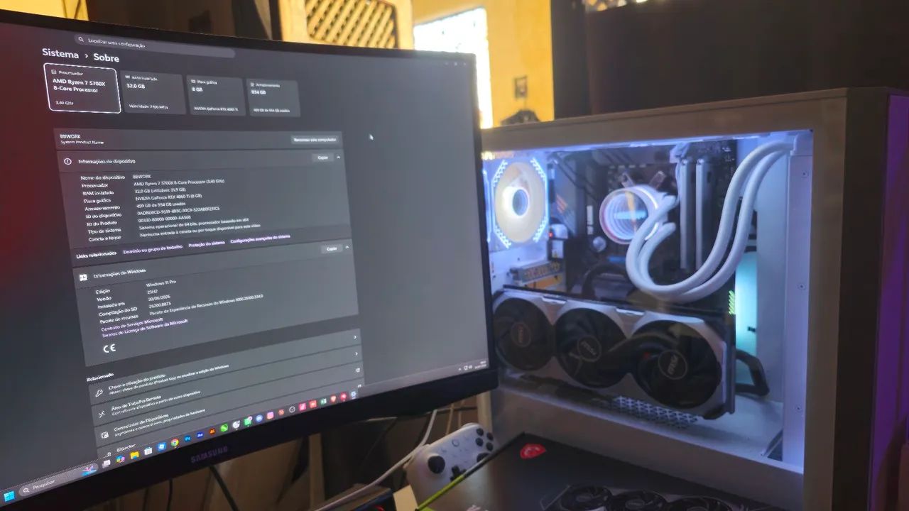 PC GAMER R7 5700X 32GB