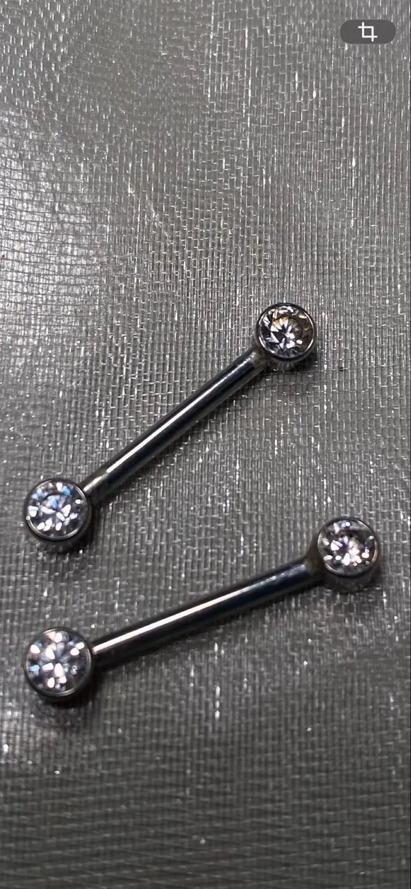 PIERCING PARA MAMILO TITANIO