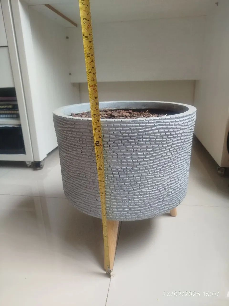 Vaso de plantas redondo - Foto 2