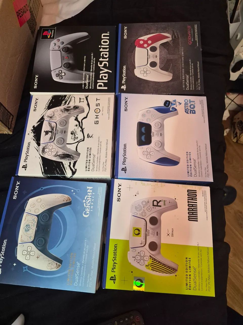 Controles ps5 dualsense edição limitada 