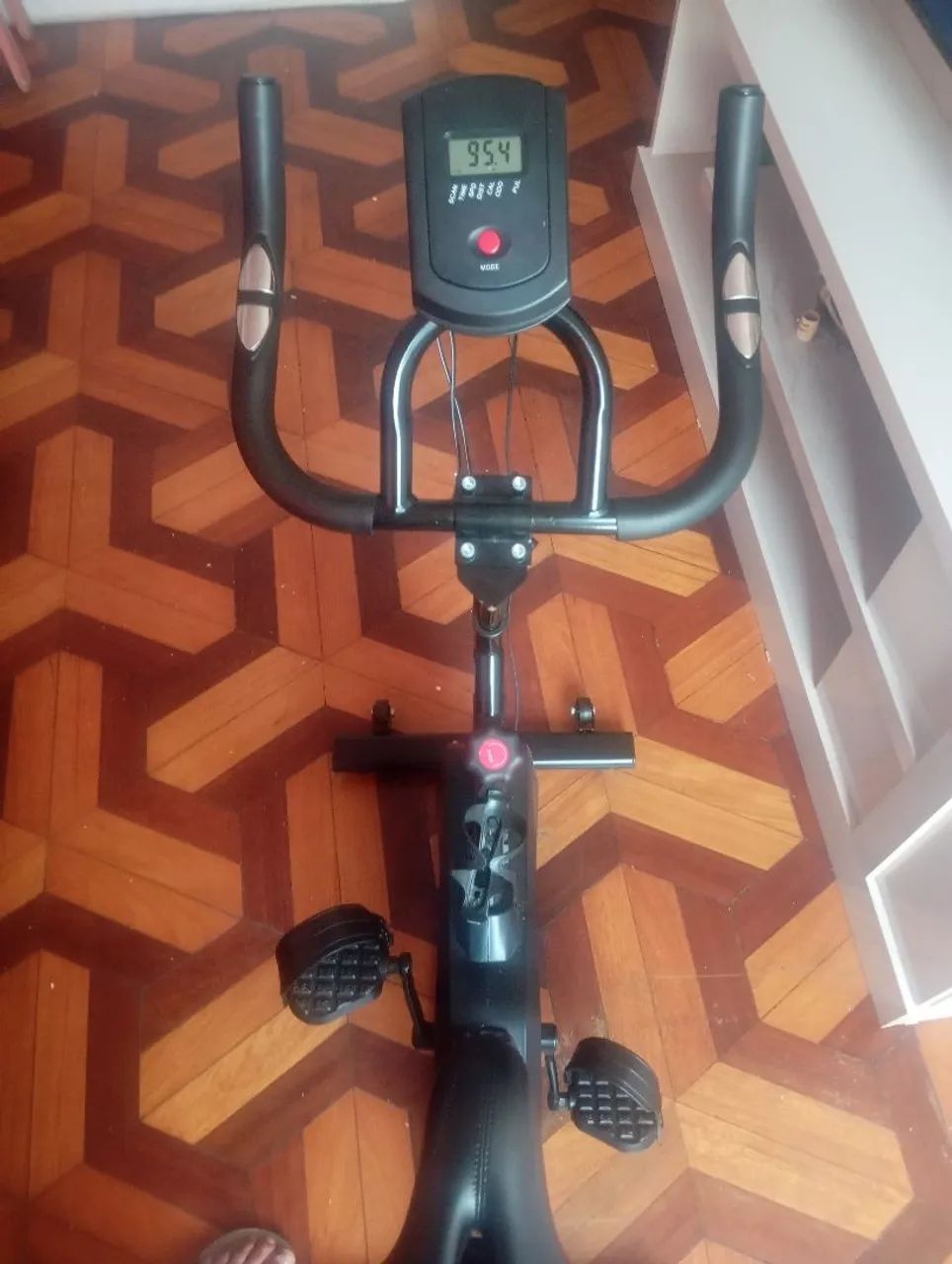 Bicicleta Ergométrica + Kit Barra e Anilhas!