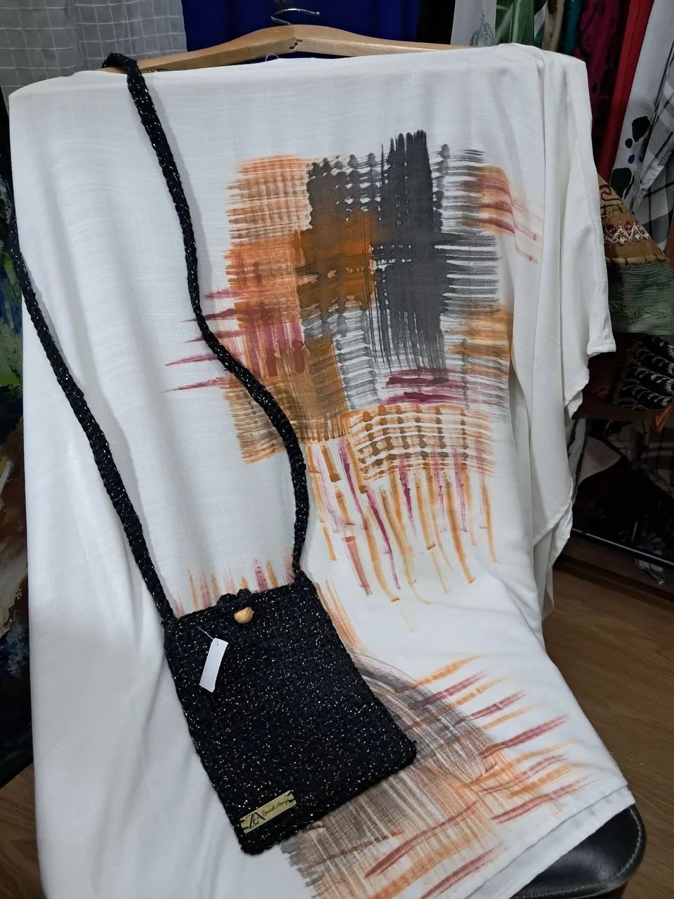 Bolsa em crochê  - Foto 3