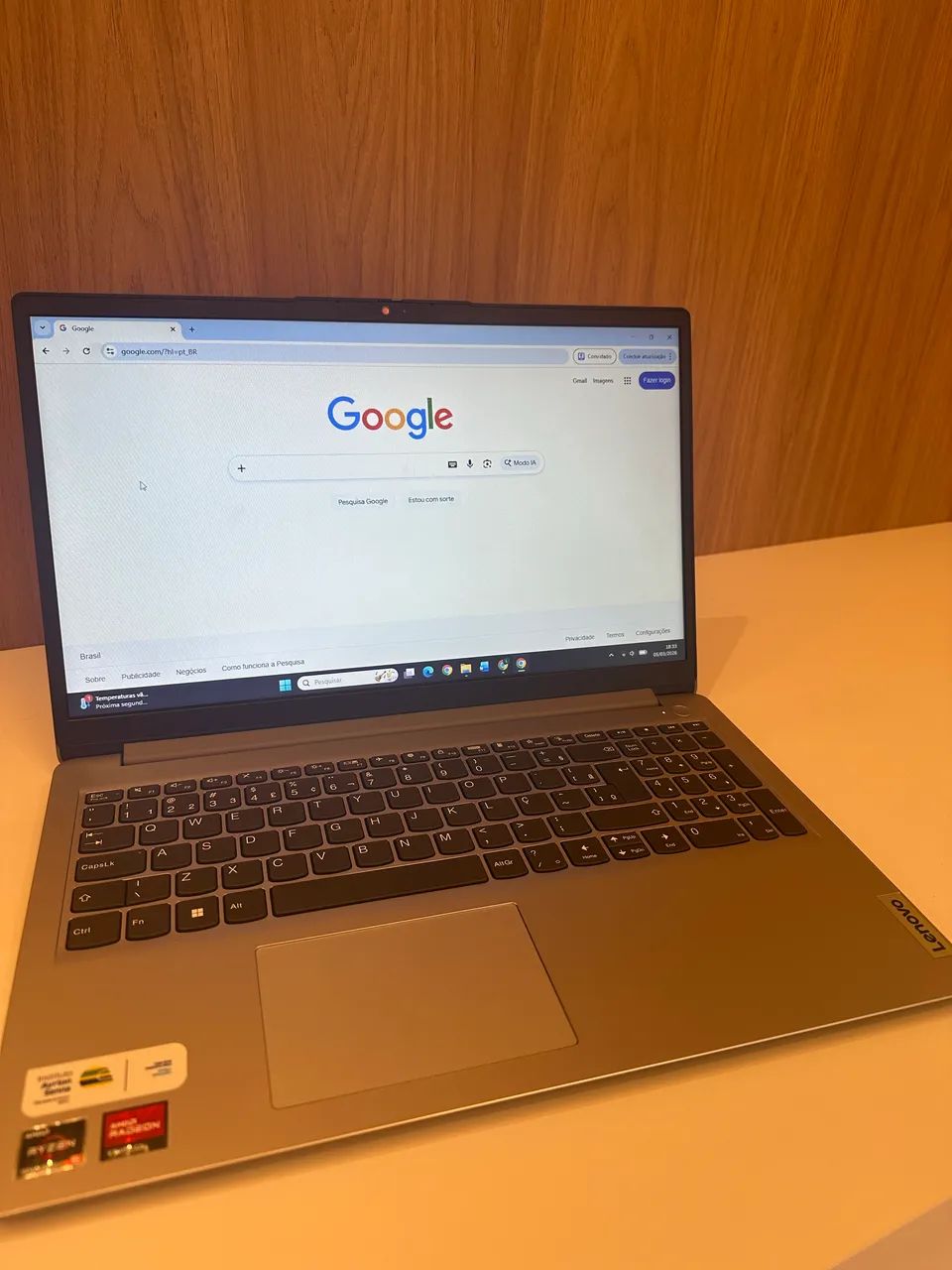 Notebook 8GB 512GB SSD Windows 11 15.6