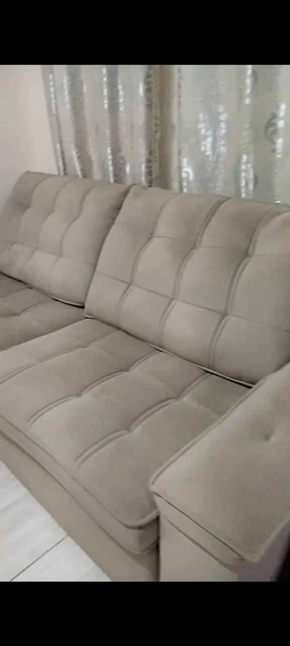 SOFÁ RETRÁTIL 2,4M - Foto 2