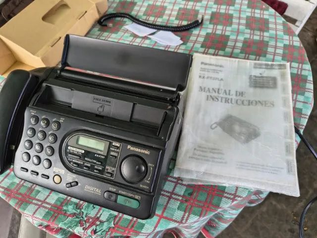 Fax Panasonic com secretaria eletronica KX-FT 37 na Caixa Funcionando - Foto 2