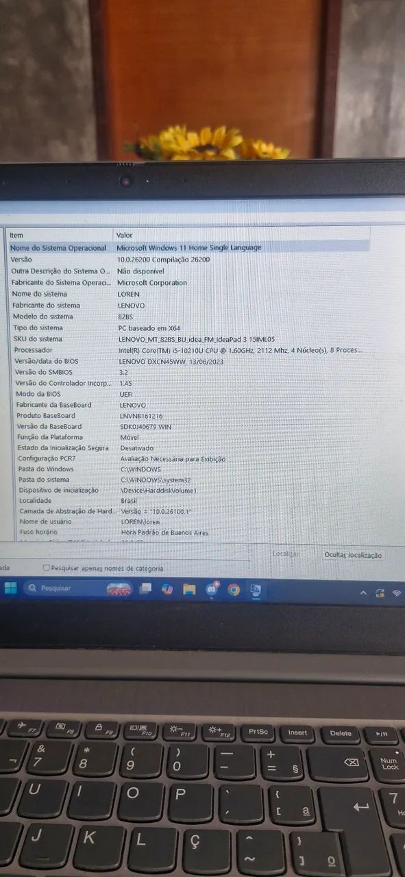 Notebook Lenovo IdeaPad 3 | Core i5 | 20GB RAM | SSD NVMe 1TB | Windows 11 - Foto 5