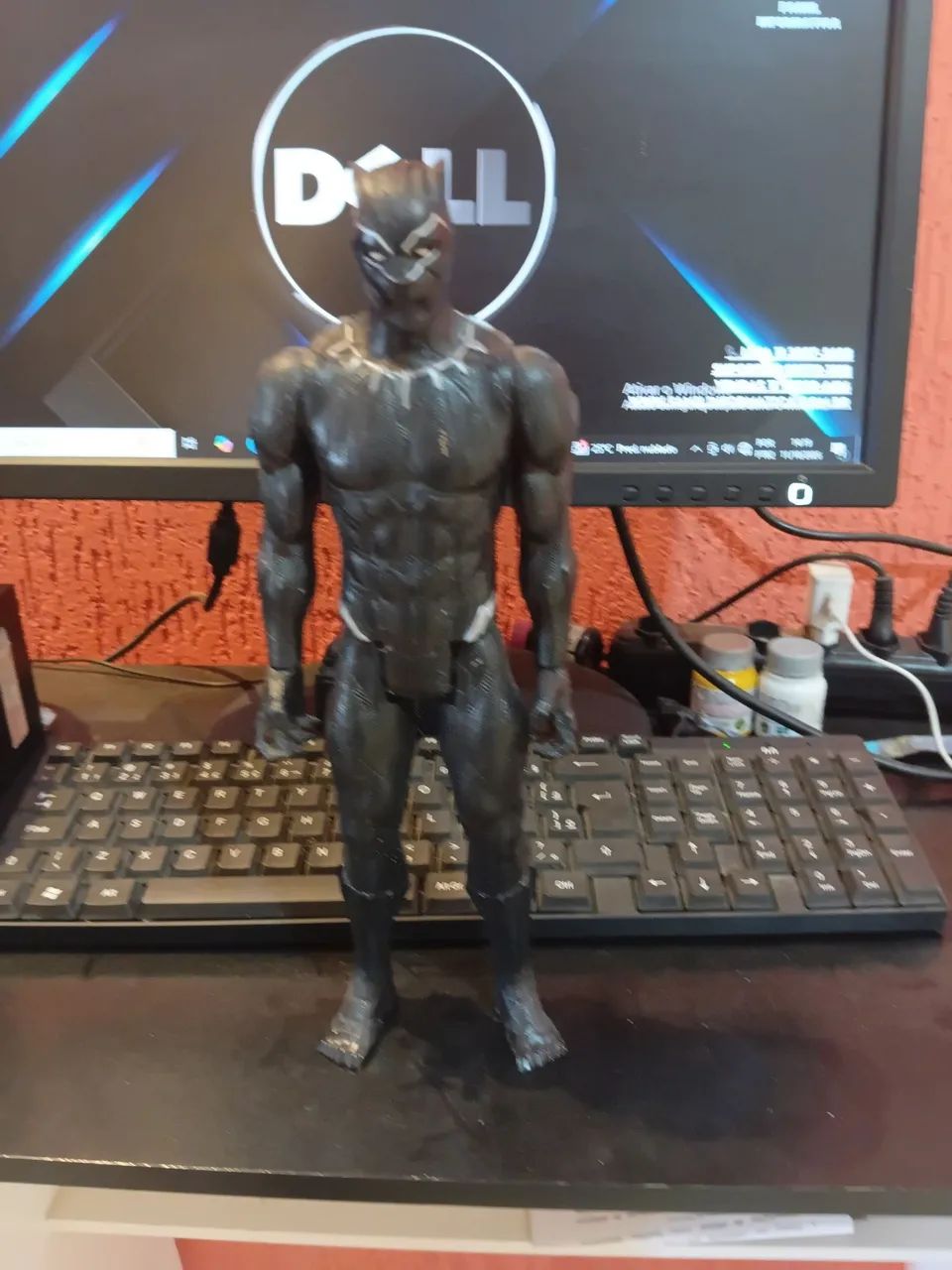 Boneco pantera negra 30 cm marvel - Foto 2