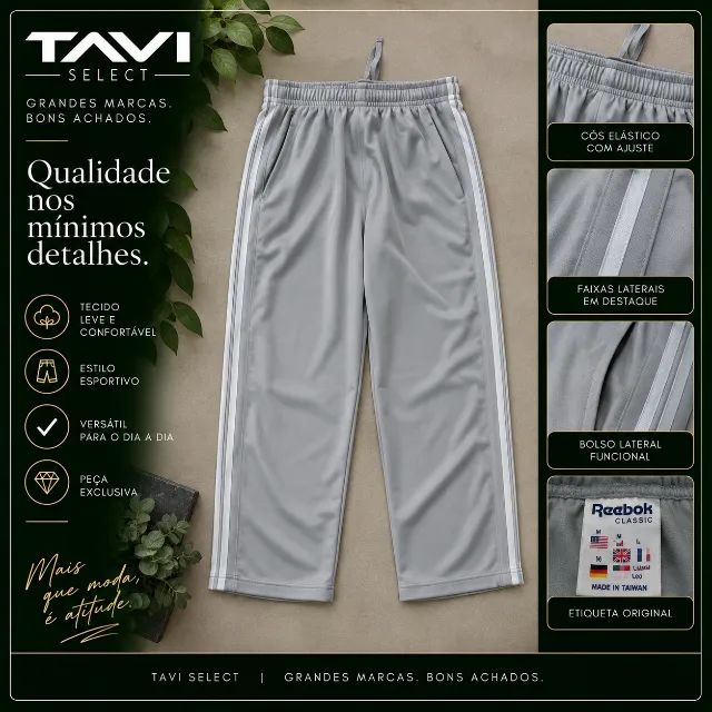 Calça Reebok Classic Esportiva