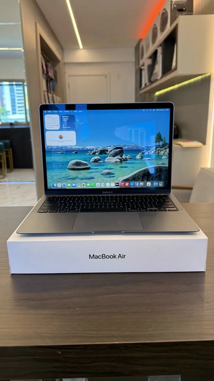 MACBOOK AIR M1 256SSD 8GB 13 POLEGADAS SEMINOVO/ LOJA FÍSICA 