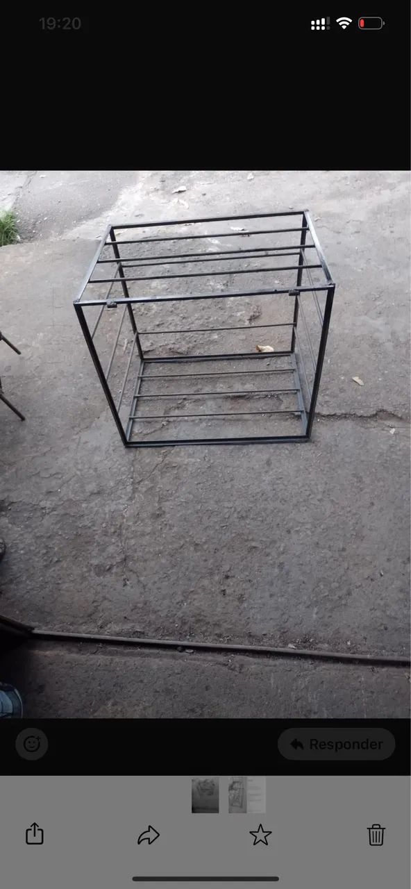 Grade para ar condicionado 
