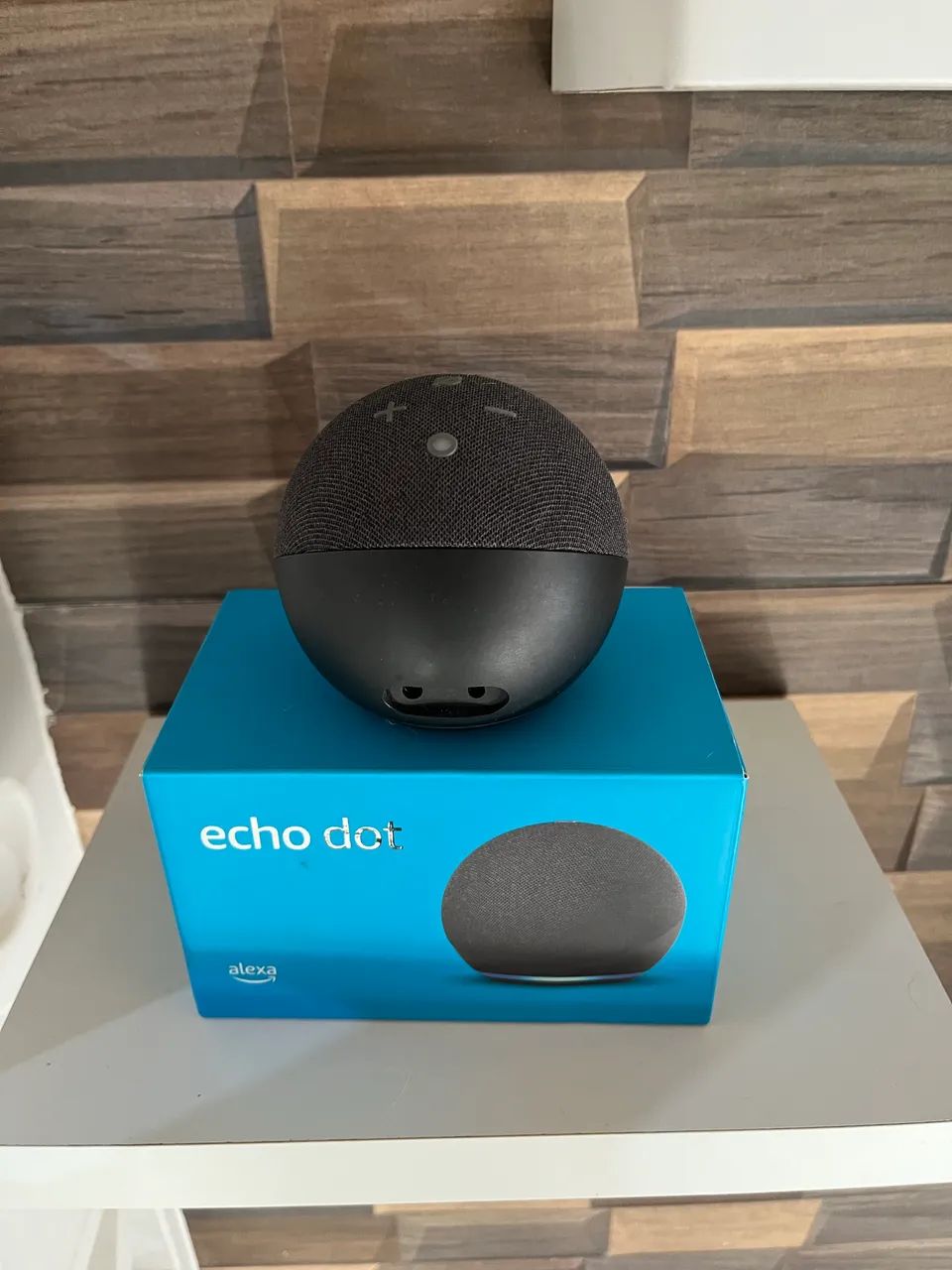 Echo Dot4 Alexia Amazon Bivolt cor Preta - Foto 2