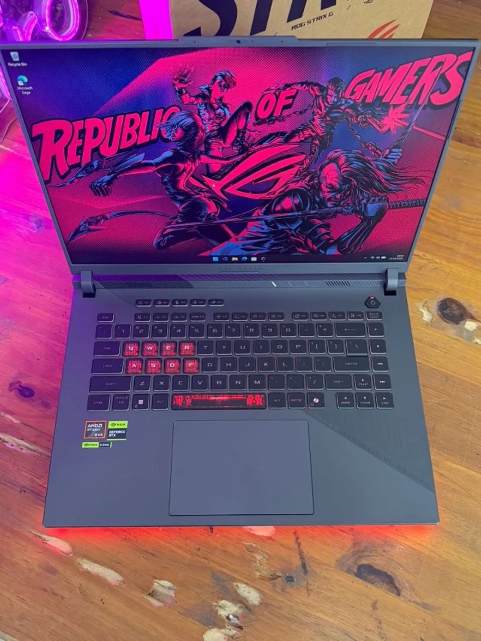 ROG 16"  Ryzen 9 8940 - RTX 5070 - Foto 5