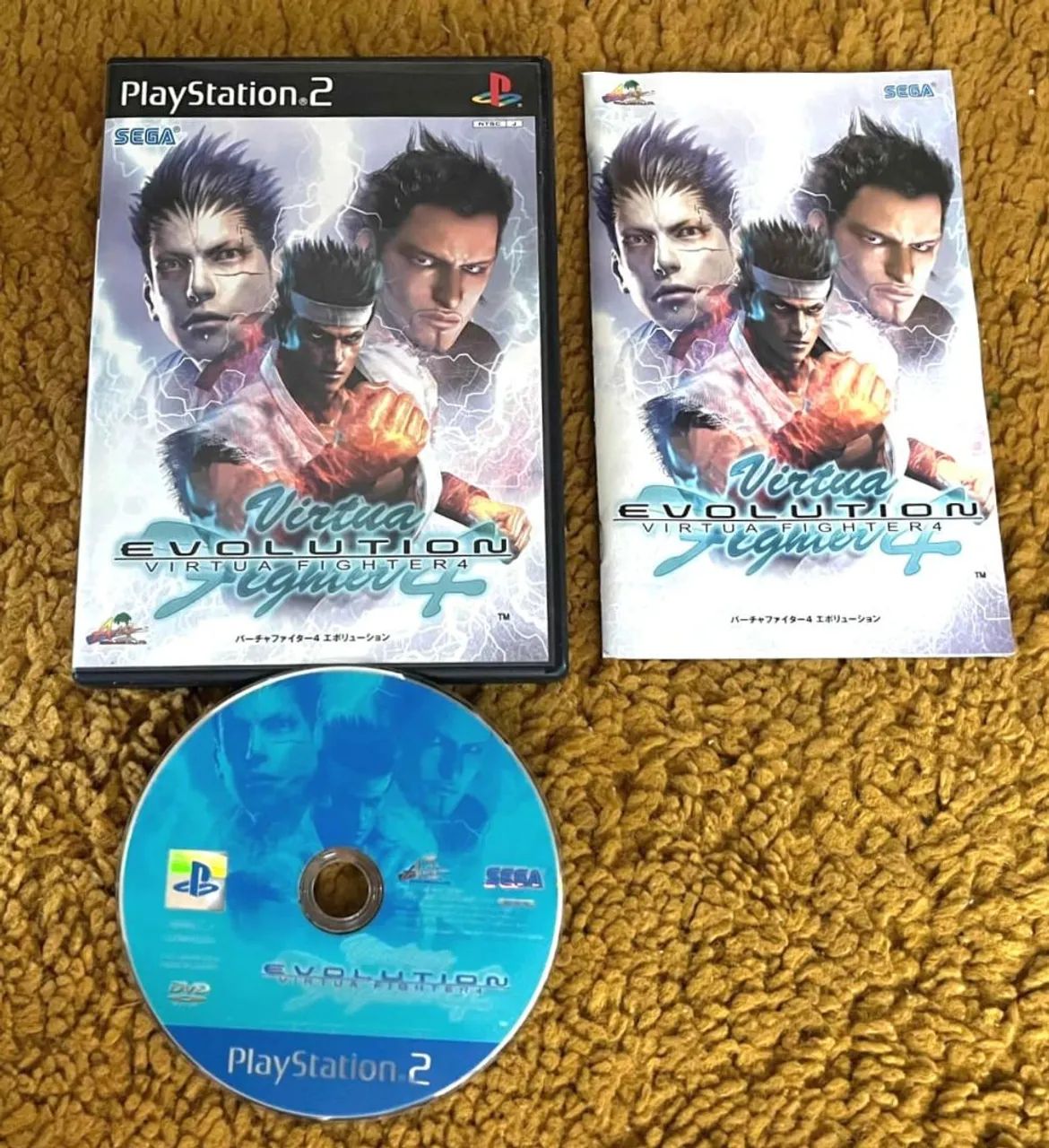 VIRTUA FIGHTER 4 EVOLUTION PS2 ORIGINAL 