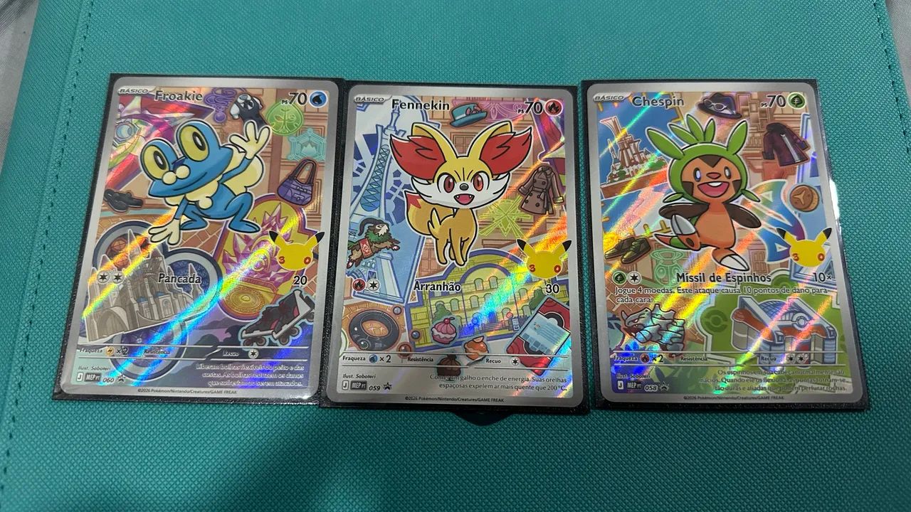 Trio de Kalos coleção parceiro inicial 3 