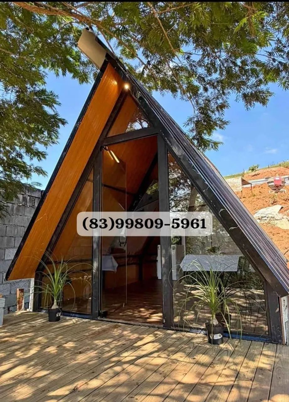 Construímos cabanas a-frame melhor preço do nordeste  - Foto 3