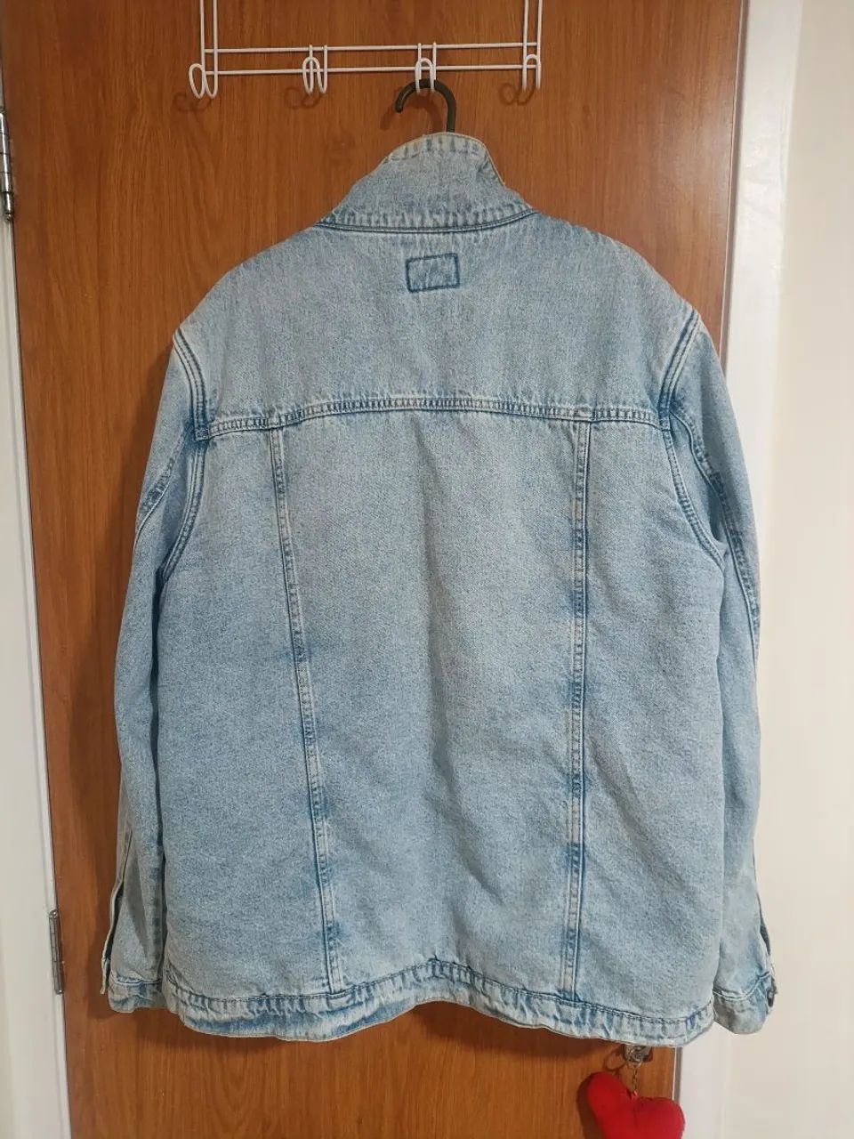 Jaqueta casaco jeans peluciada - Foto 5