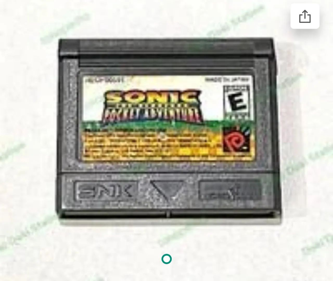 Sonic - Neo Geo Pocket