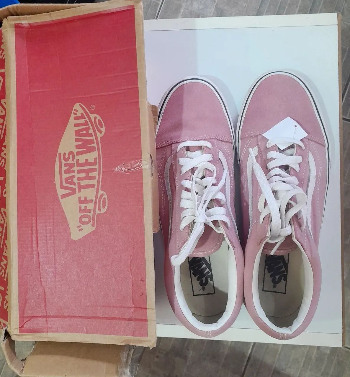 Tênis Vans original 41, na cor rosa. - Foto 4