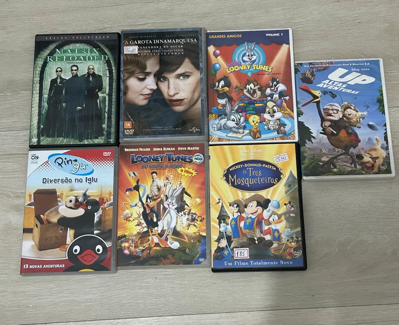 Lote de DVDs 