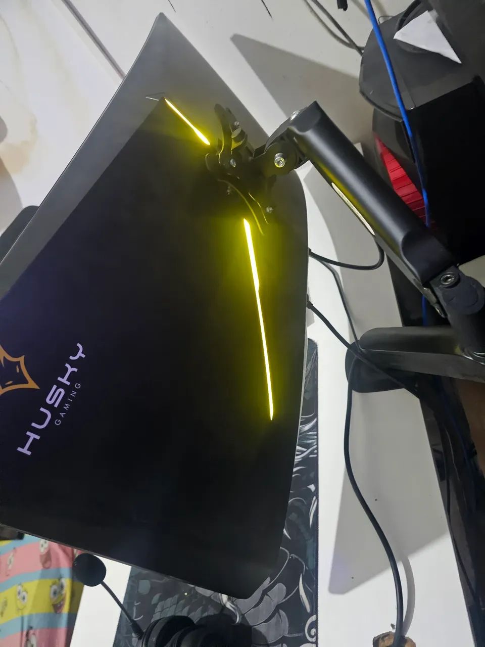 Monitor gamer Husky 34 polegadas 144hz curvo (aceito troca por monitor menor mais volta) - Foto 4