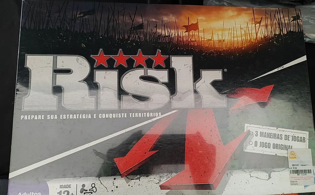 Jogo RISK NA CAIXA  - Foto 3