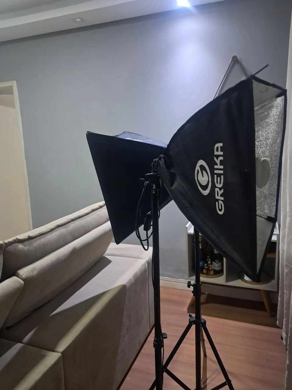 Par de 2 softbox Greika  - Foto 2