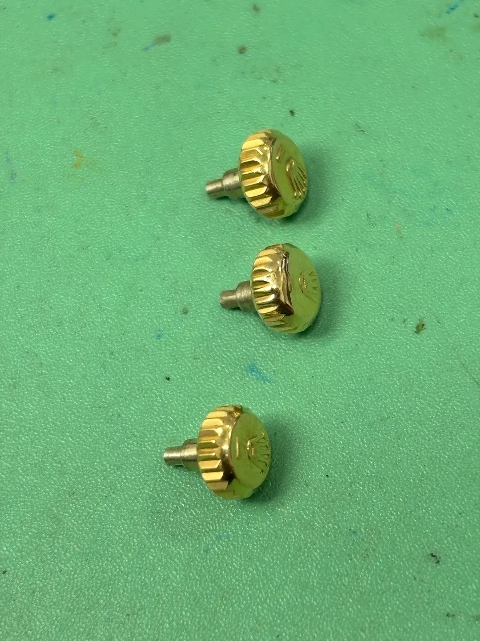 03 coroas Rolex originais em ouro usadas - Foto 4