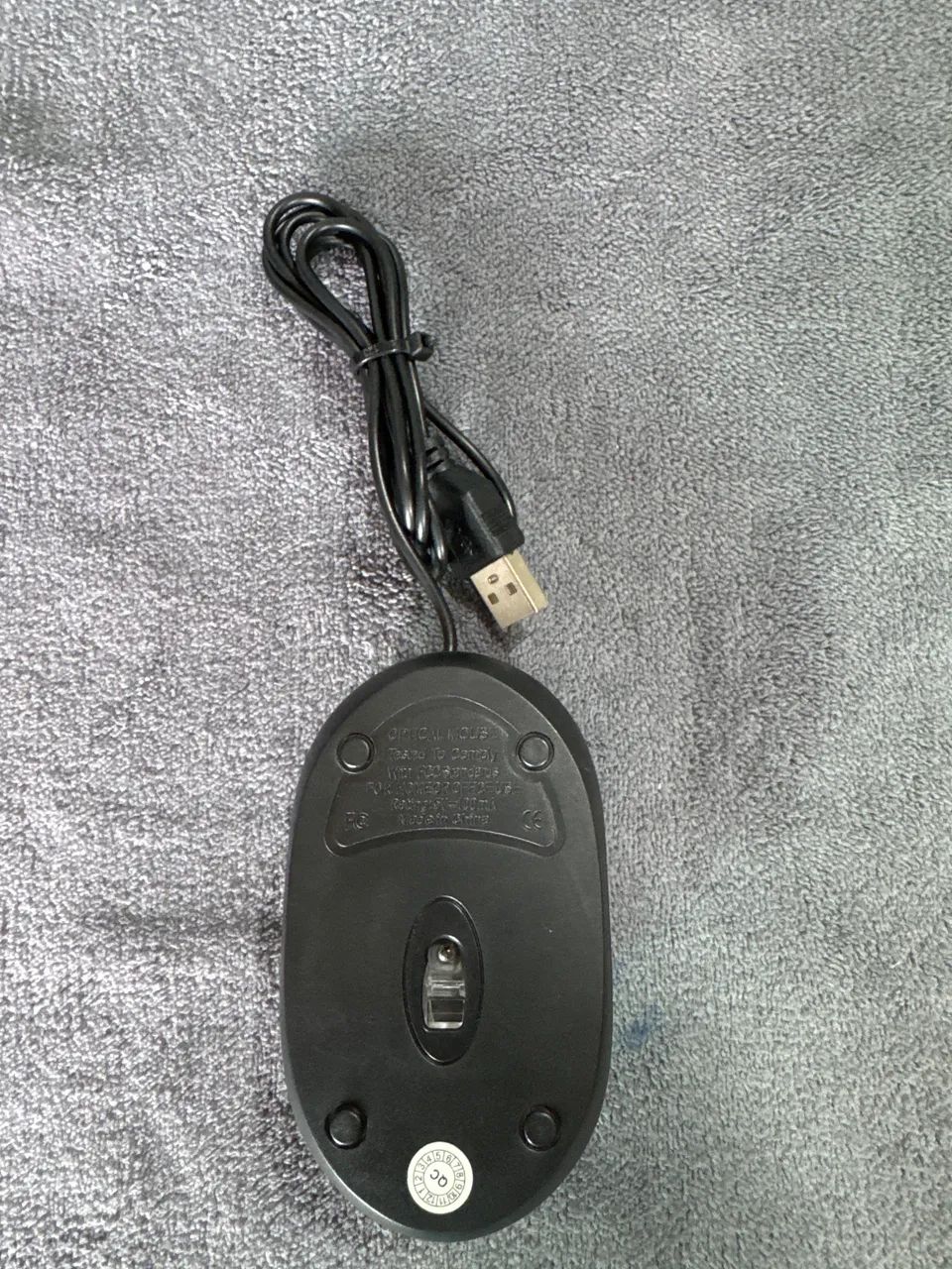 Mouse Óptico Techno com Fio Ergonômico - Foto 2