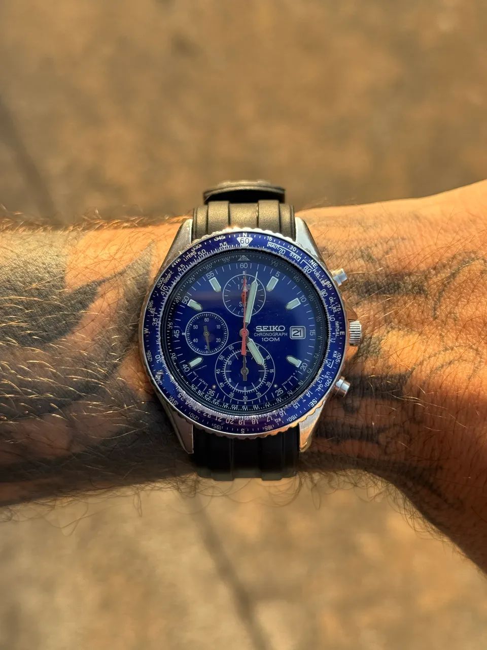 Relógio Seiko Flightmaster Pilot  - Foto 4