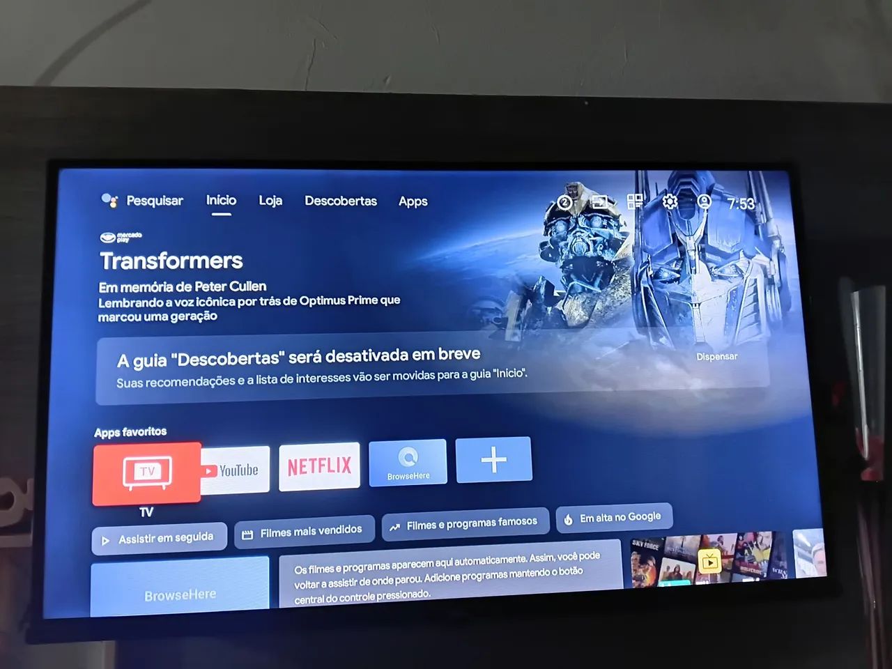 Televisão  em bom estado toda boa 