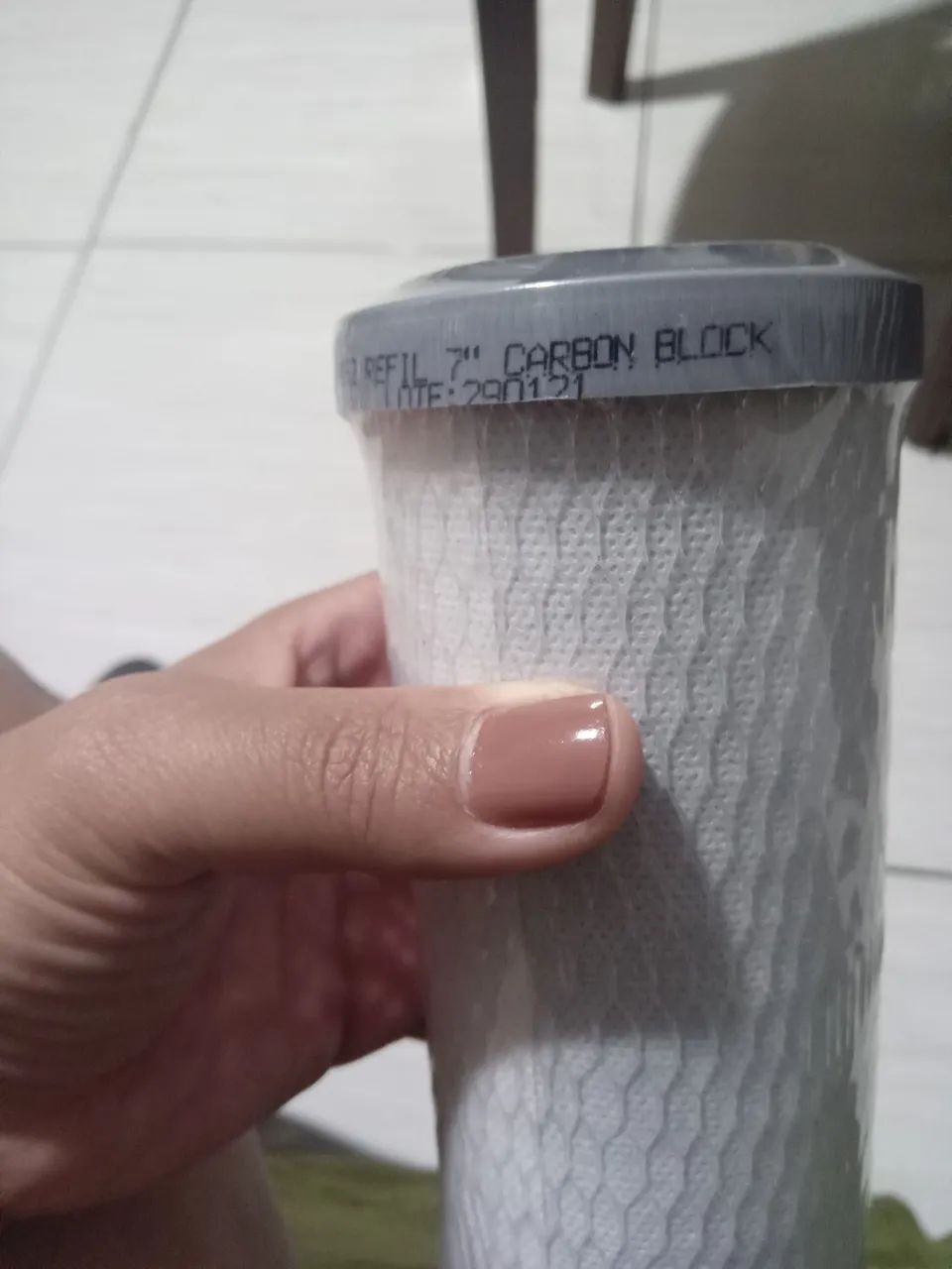 Refil Filtro de Água Carvão Ativado 7 Polegadas Carbon Block - Foto 4