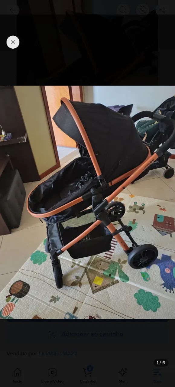Carrinho de bebe Moises  - Foto 5