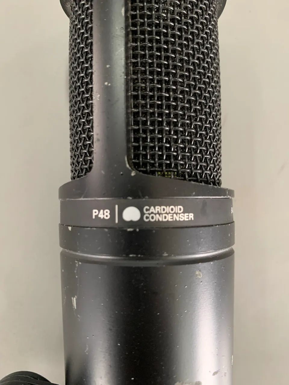 MICROFONE CONDENSADOR PROFISSIONAL AUDIO-TECHNICA AT2020 - Foto 3