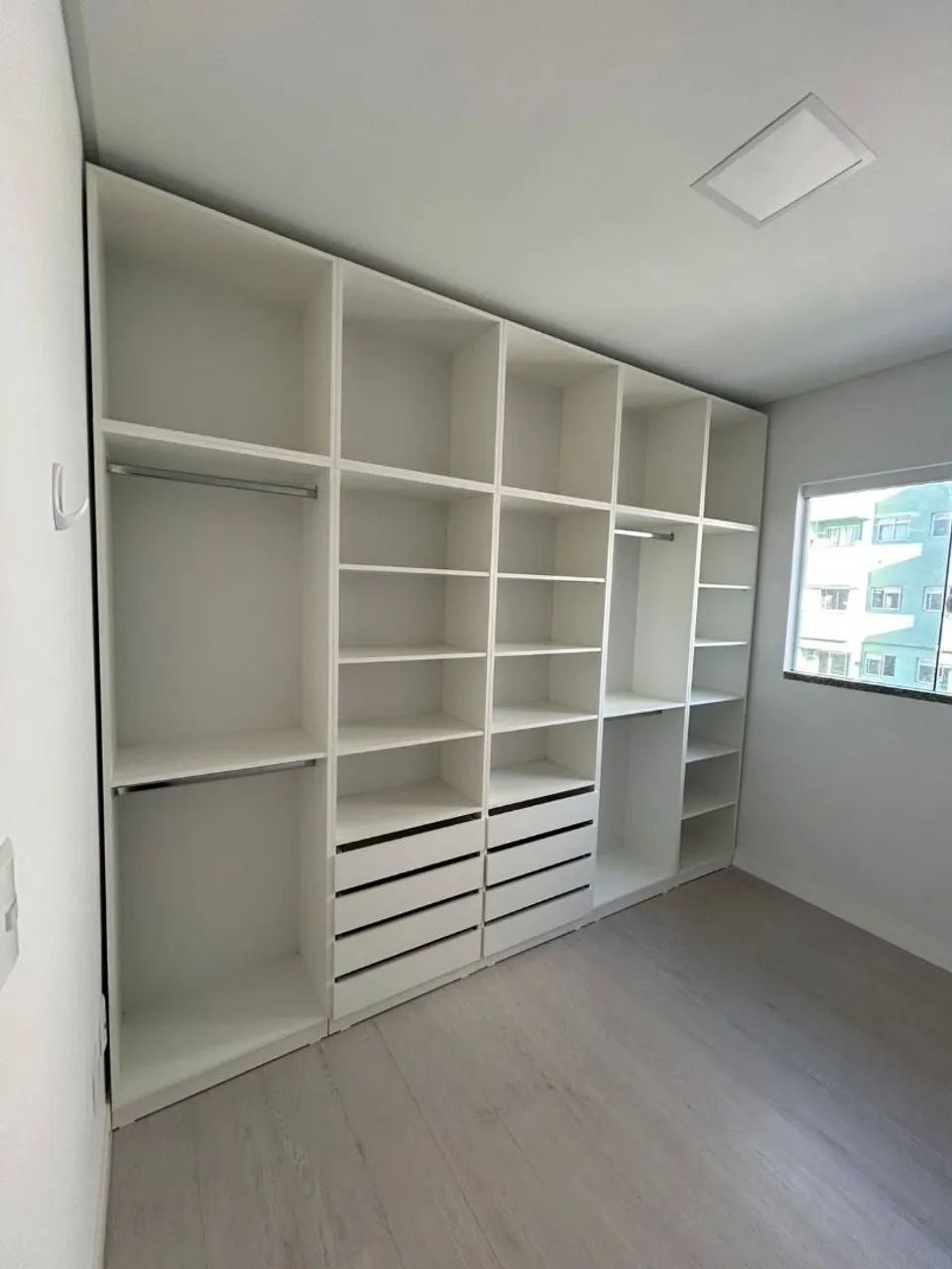 CLOSET 100% MDF NA COR BRANCO!!! - Foto 4