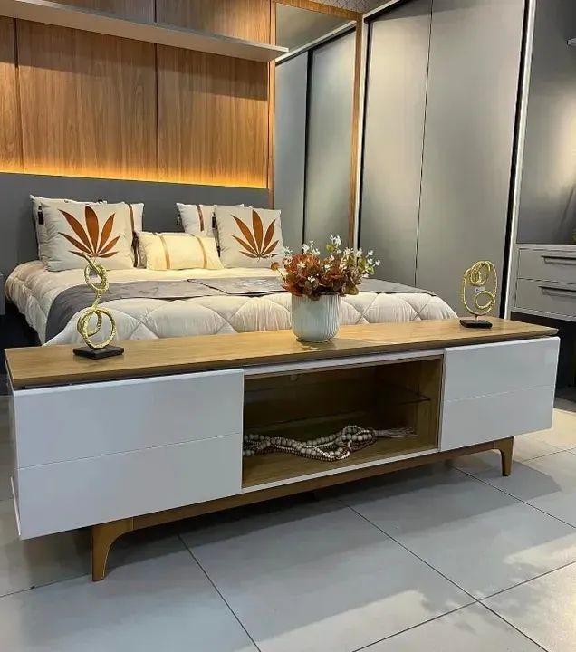 Rack Miami 2m de Largura para Tv de até 75 Polegadas- Produto Novo Entrega Rápida - Foto 3