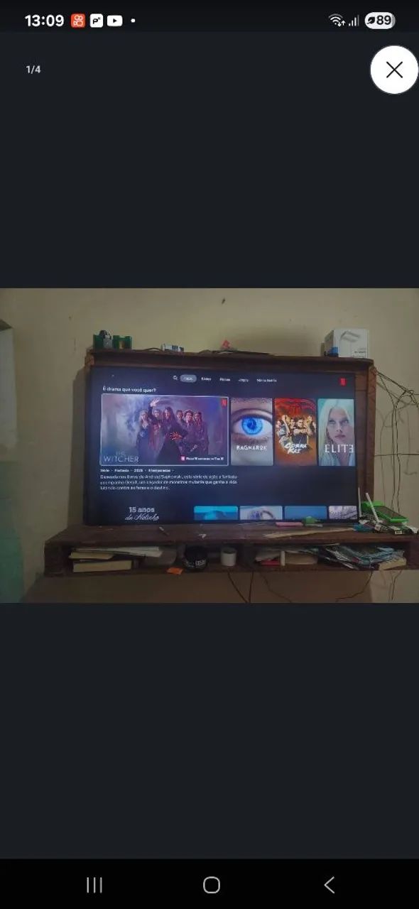 TV smart Samsung "55"