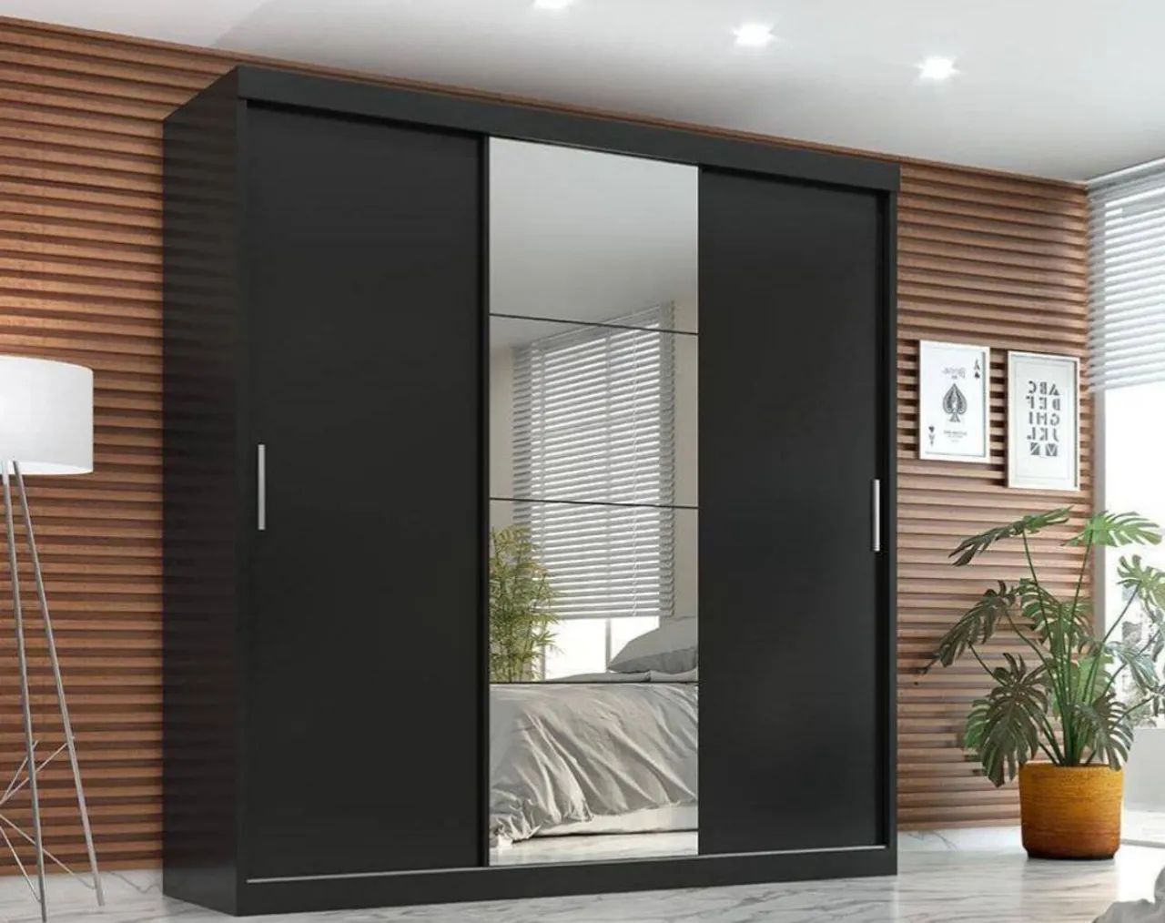 Guarda roupa casal Paris , à pronta entrega  - Foto 3