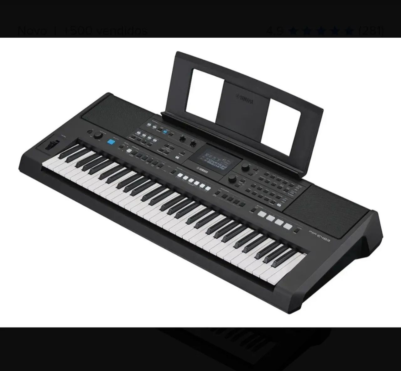 YAMAHA TECLADO PSR E483 - Foto 2