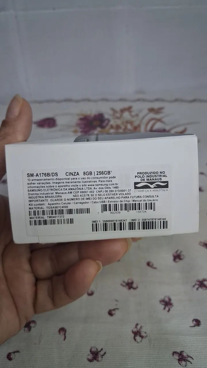 Caixa  celular  Galaxy A 17 - Foto 4